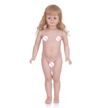 30 inch uriașă păpușă jucării pline de silicon vinil Renăscut baby girl copil pentru copii imbracaminte model de papusa bebe renăscut cadou