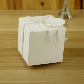 En-gros 3000buc/lot hârtie kraft nunta cutie de bomboane favoarea partidului de ciocolată cutie si punga de cadou folie cadou cutie cutii tort