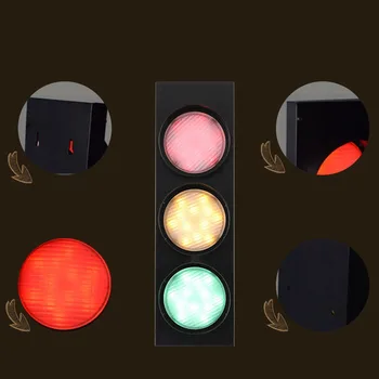 Homhi Semnal de Trafic de Lumină Retro Lampă de Perete Decor Woonkamer Control de la Distanță Decoratie de Iluminat Interior Decoracion HWL-161