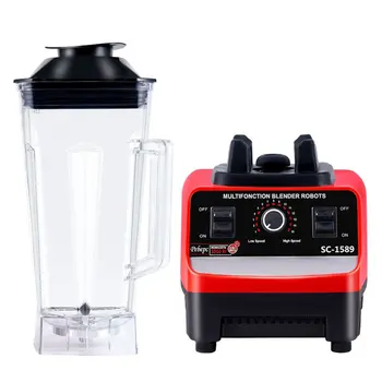 4500w Grele Comercial Blender 6 Lame de Mixer Storcator de Fructe Procesor de Alimente Piureuri de Gheata BPA Gratuit 2.5 L Borcan UE PLUG SUA