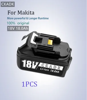 BL1860 Acumulator 18 V 18000mAh Litiu-ion pentru Makita 18v Acumulator BL1840 BL1850 BL1830 BL1860B LXT 400+4Acharger