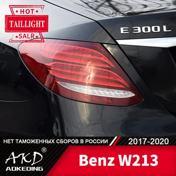 Coada de Lampa Pentru Masina BenZ W213 2017-2020 E180 E200 E260 spate cu LED-uri Lumini de Ceata Lumini de Zi de Funcționare Lumina DRL Tuning Auto Accesorii
