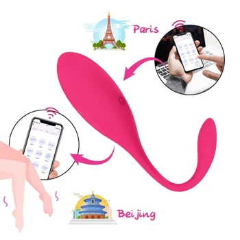 App De Control De Ou Vibratoare Jucarii Sexuale Pentru Femei Wireless G Spot Stimulator Chilotei Vibrator Bile Vaginale Vibratoare Ou Kegel Mingea