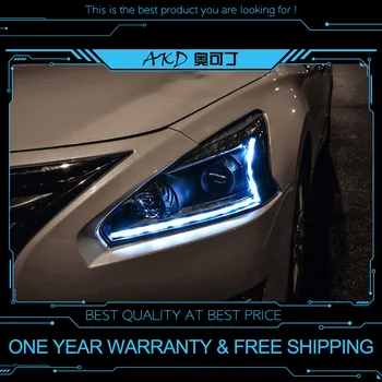 AKD Styling Auto Faruri pentru Nissan Teana 2013-2016 Faruri LED DRL Cap Lampa Proiector Led Accesorii Auto