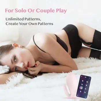 Adult de sex feminin Sex Toy Bluetooth Vibratoare pentru Femei Reincarcabil Clitoridian & G-Spot Vibrator Adult Jucarii Sexuale pentru Cupluri
