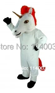 MASCOTA Unicorn Mascota Costum de Personaj de Desene animate costum de carnaval bal mascat