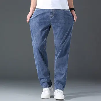 2022 Toamna Iarna Nou Streetwear Direct Pantaloni Blugi Barbati Solid Full-Lungime Pantaloni Din Denim Plus Dimensiune Îmbrăcăminte De Brand Y768