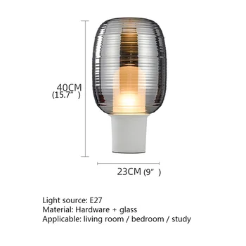 OUFULA Nordic Lampă de Masă Moderne, Creative, de Birou LED-uri de Lumină Decorative pentru Casa Noptiera Dormitor