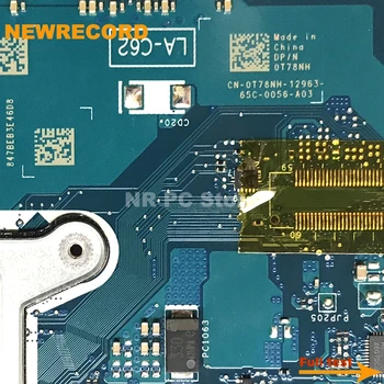 NEWRECORD NC-0T78NH 0T78NH T78NH ADM60 LA-C621P Pentru DELL Latitude E5270 Laptop Placa de baza SR2F1 I7-6600U CPU DDR4 bord principal