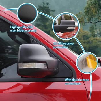 Oglinda retrovizoare Acoperire pentru Dodge Ram 1500 2019-2021 Accesorii Partea de Mânerul Ușii de Acoperire Decorative cu Smart gaura Cheii
