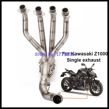 Pentru Kawasaki Z1000 2010-2020 Motocicleta Sistem de Evacuare Colector Antete din Oțel Inoxidabil Motocicleta Galeriei de Evacuare pentru Z1000
