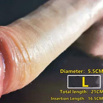 6 Cm Vibrator Realist din silicon moale Super Mare Mare Penis Cu ventuza Jucarii Sexuale pentru Femei Anal Masturbare cu Vibrator