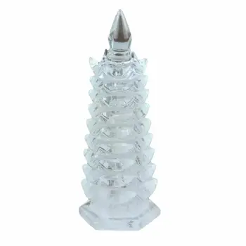 1buc cristal mineral natural de înaltă calitate, clare linglong pagoda apa cristal de cuarț fengshui uz casnic accessori