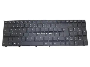 Tastatura Laptop Pentru Exonului merge Afaceri 1530 II Negru Cu Rama germană GR, Cu iluminare din spate