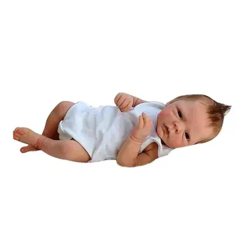Realist Renăscut Baby Doll - 18.1 Inci Renăscut Baby Doll Plin De Silicon Corpul Ideală De Vacanță, Ziua De Nastere Cadouri Pentru Copii