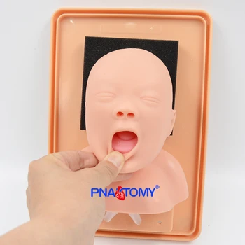 Nou-născut Intubarea Traheei Model de Formare Orale și Nazale Intubare Îngrijire Copil Copil Manechin Uman Anatomice Modelul Medical
