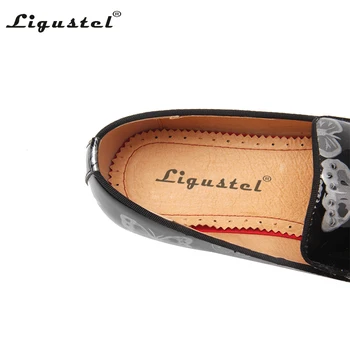 Ligustel Designer De Pantofi Pentru Bărbați De Înaltă Calitate Italiană Barbati Pantofi De Lux De Nunta De Petrecere Din Piele Slip On Mocasini Pantofi Marime Mare