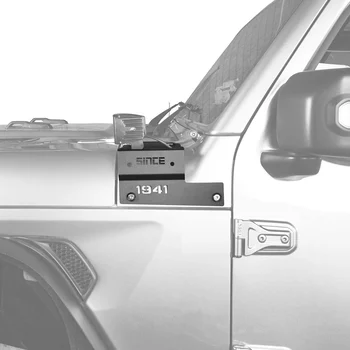 Parbriz Capota Motorului Capacul de Lumină LED Suportului de Montare a Tablierului Pilon de Pod de Conducere Titularul Lampă cu Clemă pentru Jeep Wrangler JL 2018-2021