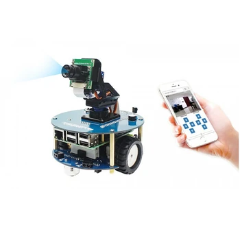 AlphaBot2 Video Inteligent Robot Alimentat De Raspberry Pi 4 8G