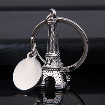 100buc de Moda de la Paris Turnul Eiffel Breloc en-Gros de Turism Suveniruri Breloc Clasic Retro Cheie de Suport pentru Femei, Cadou