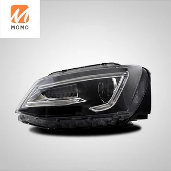 Masina Șef de Lumină se Potrivesc pentru Volkswagen Jetta Sagitar 2012-2017 Lampa de Cap cu Mutarea Semnal+demo Farurilor Auto Asamblare