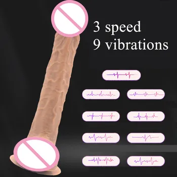 Inteligent Telescopic Lesbiene femeia patrunde barbatul Penis artificial Vibratoare cu Curea pe Penis artificial și de a exploata Kit Curea-on-uri, Vibratoare Analsex Jucarii Sexuale C3-2-75