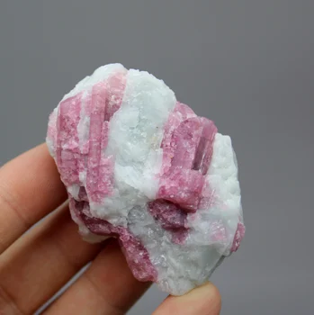 60g Naturale Brazilia turmalina roz cristal mineral exemplare pietre si cristale cristale de cuarț