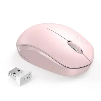 Silențioasă 2.4 GHz Wireless Mouse-ul Pentru Laptop Portabil Mini Mut Soareci Silent Mouse de Calculator Pentru Desktop Notebook PC Mause