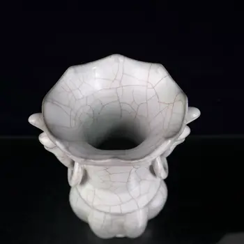 Ceramica Din China Deschide Glazura Alb Amforă Binaurale Sticla Vaza De Flori