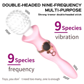 18 Viteze de Puternic AV Baghetă Magică Vibratoare Jucarii Sexuale pentru Femei Massager Big Magic Stick G Spot Stimulator Clitoris Penis artificial de Jucărie pentru Adulți