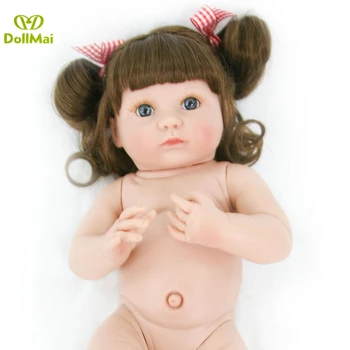 Renăscut Baby Dolls Realist Fata de Printesa 14inch Păpuși pentru Copii în Viață bebe Copilul renăscut Lavabil Jucărie Pentru copii Cadouri