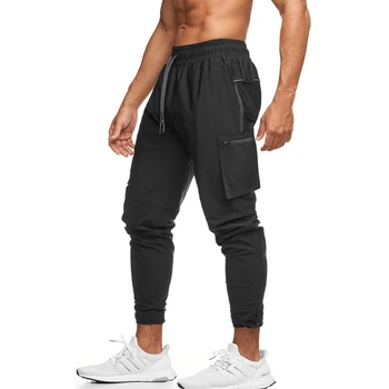 Casual Pantaloni Joggers Bărbați Reflectorizante impermeabil pantaloni de Trening Sală de Fitness, Culturism Pantaloni sex Masculin Toamna Sport WorkoutTrack Pantaloni