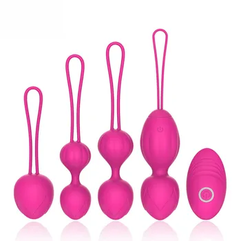 Vibratoare Ou Set Wireless de Control de la Distanță Masturbării Feminine Dispozitiv pentru Femei Masturbare Adult Flirt Produse