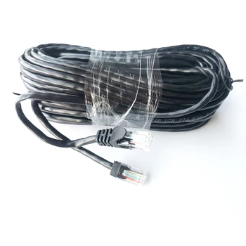 Valoarea 8 buc 20M 65ft cat5 Cablu de Rețea Ethernet RJ45 Patch-uri în aer liber rezistent la apa Cablu LAN Fire Pentru CCTV, Camera IP POE Sistem