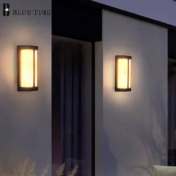 New Sosire Moderne de Perete de Lumină Acasă 110v 220v Led Lampă de Perete Pentru Culoar Culoar de Lumină Living, Dormitor, Sala de Mese CONDUS Luciu