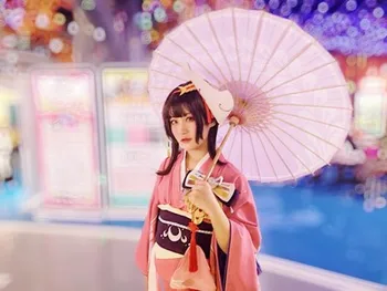 Joc Onmyoji Kagura Japoneză Festivalul De Vară De Piele Noua De Culoare Cires Carasi Cosplay Costum