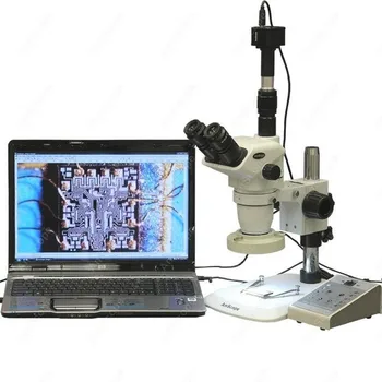 Stereo Zoom, Microscop--AmScope Consumabile 6.7 X-112X Microscop Stereo Zoom w/ 80-Lumina LED-uri + 3MP aparat de Fotografiat Digital