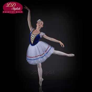 Rochie de balet Bomboane Fairy Dance Personalizate de Moda francez Design Profesional Beauty Princess Tutu Tutu Dress LD0014I