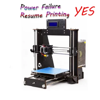 2020 Imprimantă 3D i3 DIY Masina de Imprimare 3D cu Software-ul+Manualul Produsului+Instrumente+pană de curent a Relua Imprimarea