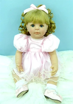 Silicon de Vinil Renăscut Baby Doll Fata Brinquedos Realiste de Dormit babyies Jucărie Copil Copii Ziua de nastere Cadouri de Craciun stil nou