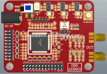 AD9910 DAC digital sintetizator de frecvență de 400Mhz analogic de ieșire a senzorului de viteză mare DDS înaltă frecvență generator de semnal