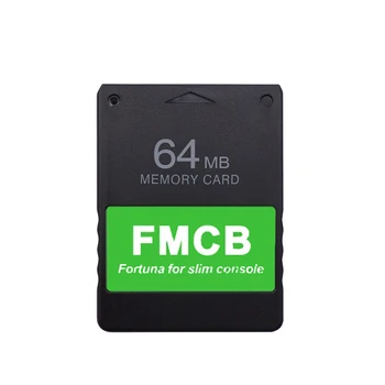 50 BUC o mulțime FMCB Gratuit McBootor card de Memorie pentru Sony PS2 Slim pentru Fortuna Joc Consola SPCH-9xxxx Serie