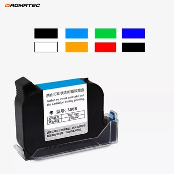 300 Portabile Printer Cartuș de Cerneală Rapid Uscat Eco Solvent 600DPI Imprimare Înălțime 12,7 mm Inkjet Printer Colorate Cartuș de Cerneală