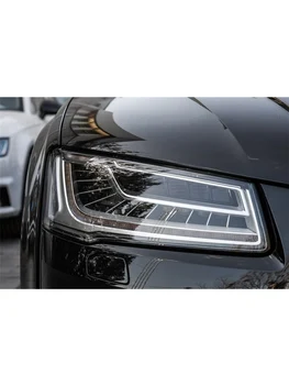 Masina De Înlocuire Față Lentilă De Sticlă De Lampă Coajă De Lumina Transparent Caz Capacul Pentru Faruri Pentru Audi A8 D4-2017