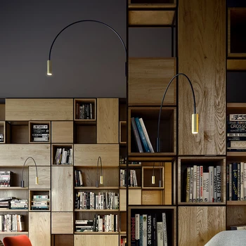 Modern, Spot lumina de Perete Dormitor Nordic Tranșee de Perete LED Lampă de Origine Interioară Lectură Lumini de Perete de Fixare Lusters corp de Iluminat Lampara