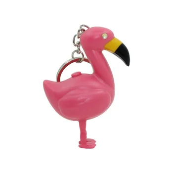 TRANSPORT GRATUIT PRIN DHL 100buc/lot Nou de Plastic a CONDUS Flamingo Brelocuri cu Sunet Noutate Flamingo pentru Cadouri Brelocuri