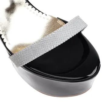 Sgesvier de Vară 2020 Toc Stiletto Pantofi pentru Femeie Sandale cu Platforma Femei Super Tocuri Subtiri de Mare Club de Noapte Partid Pantofi 48 sandalias