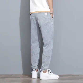 Vara Pantaloni pentru Bărbați 2021 Ultra-subțire Respirabil Pantaloni pentru Bărbați Street Hip-hop Pantaloni Harem coreean Elastic Talie Pantaloni