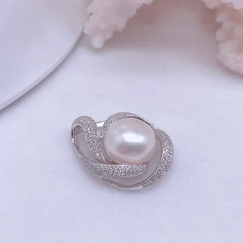 Sinya Pure de argint pandantiv colier cu 11mm natural de perle fine de înaltă calitate bijuterii pentru femei, Mama amant fierbinte de vânzare