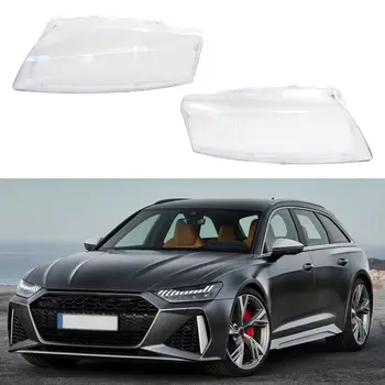 Fața Transparent Far Capacul Obiectivului Abajur Lampa de Coajă de Lentile se Potrivesc pentru Audi A8 D3 05-10 Piese de schimb, Accesorii